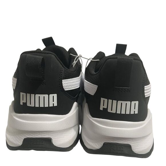 Puma Zip C Sneaker Men’s 12 Black Athletic Lightweight Mesh Lace-Up Running NWOB - Picture 7 of 13